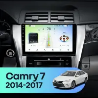 Navigatie Auto Teyes CC4L DTS Toyota Camry 7 2014-2017 6+64GB 10.2" QLED Qualcomm 2Ghz, Android 4G Bluetooth 5.1 DSP