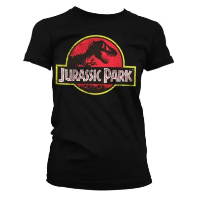 Tricou Dama Jurassic Park - Logo - L