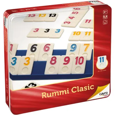 Rummy Cayro, Remi Clasic in Cutie Metalica
