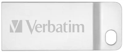 Memorie flash Verbatim - Metal Executive, 64GB, USB 2.0, argintiu