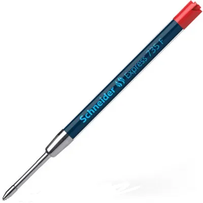 Rezervă metalică Schneider Express 735 F - 0,8 mm, roșie