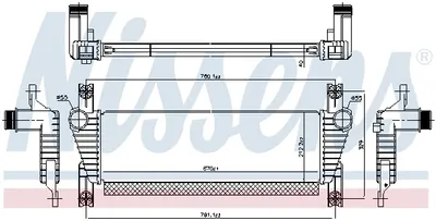Compresor intercooler potrivit FORD RANGER 3.2D 04.11
