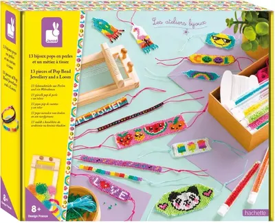Set creativ Janod - Răsătorit cu mărgele
