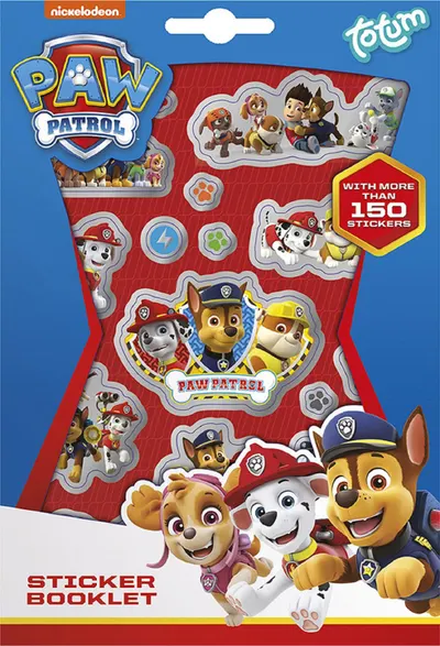 Carte cu stickere Paw Patrol - 300 buc.