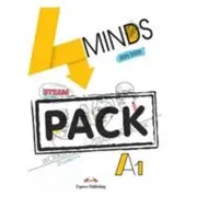 Curs limba engleza 4 Minds A1. Caiet si gramatica cu digibook app
