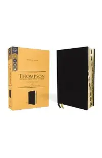 Kjv, Thompson Chain-Reference Bible, Handy Size, European Bonded Leather, Black, Red Letter, Thumb Indexed, Comfort Print