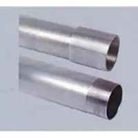 Teava aluminiu filetata cu 1 manson filetat, D.ext:40 mm,D.int. 37.4 mm