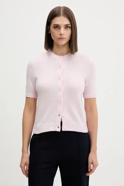 HUGO Blue cardigan pentru femei, cu lână Scutina_B