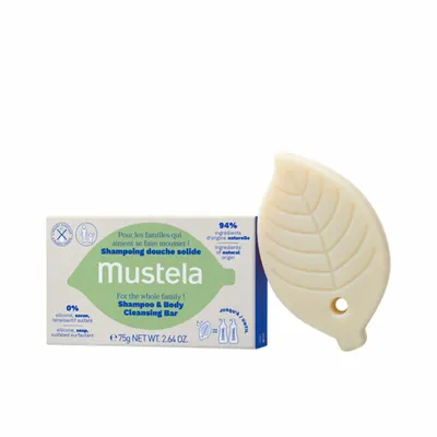 Șampon solid, Mustela, Bio, 75 g, crem