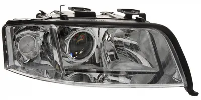 Far fata Dreapta (H7 H7, electric, fara motoras, culoare insert: cromat, culoare semnalizator: transparent) potrivit AUDI A6 C5, ALLROAD C5 01.01-12.04