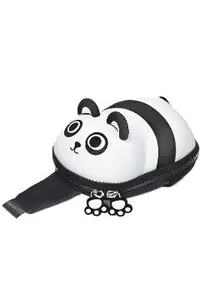 Mini rucsac animaletti rigid. Alb-negru