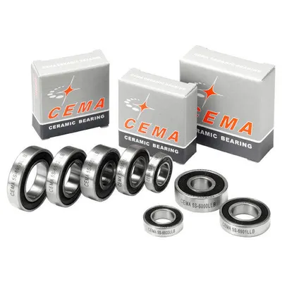 Rulment CEMA 6802 15 x 24 x 5 mm argintiu-negru