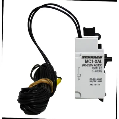 Bobina de declansare, 230VAC/DC MC1 + contact cu anticipatie