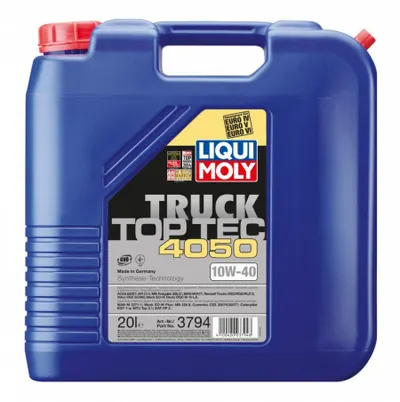 Ulei motor Liqui Moly Top Tec TRUCK 4050 10W-40 20L 20L