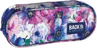 Penar oval școlar BackUp A - Bloom, cu un fermoar