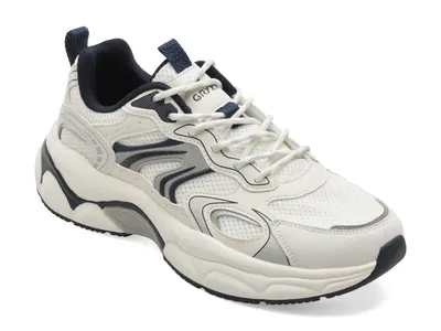 Pantofi sport GRYXX albi, 153166, din material textil