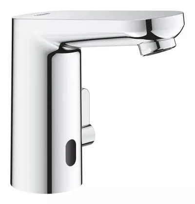 Baterie lavoar cu infrarosu Grohe Get 36366002, marime S, 132 mm, baterie 6V, mixare apa, Crom lucios