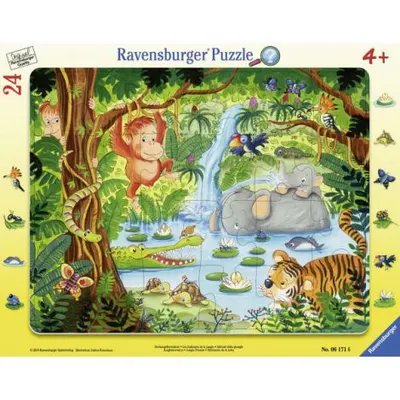 Puzzle Jungla Tip Rama, 24 Piese