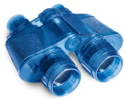 Binoclu pentru copii Navir - Super 40, cu husă, albastru