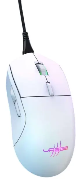 Mouse de gaming Hama - uRage Reaper 250, optic, alb