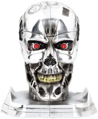 Suport pentru carti Nemesis Now Terminator 2 - Terminator Head