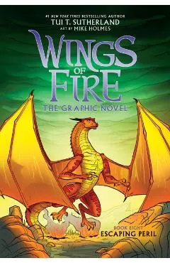 Escaping Peril: A Graphic Novel (Wings of Fire Graphic Novel #8)