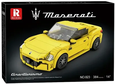 Constructor Reobrix – Maserati GranTurismo Yellow, 384 piese