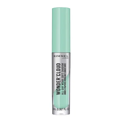 Fard de pleoape lichid, Rimmel London, Wonder'Cloud 007, menta, 2 ml