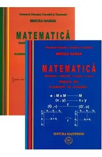Pachet 2 volume: Manual matematica M1 - Clasa 12