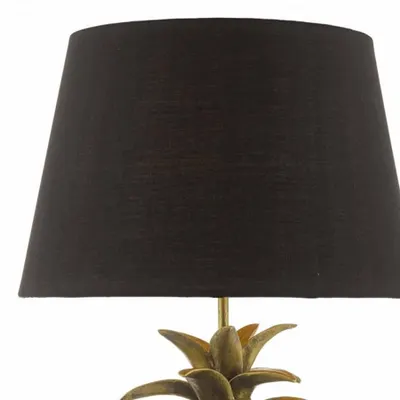 Veioza Safa Pineapple Table Lamp Gold With Shade