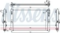 Radiator Apa Racire Motor Citroen C4 Aircross, C-Crosser, C-Crosser Enterprise; Mitsubishi Asx, Lancer Viii, Outlander Ii; Peugeot 4007, 4008 1.6d-2.2d Dupa 2006