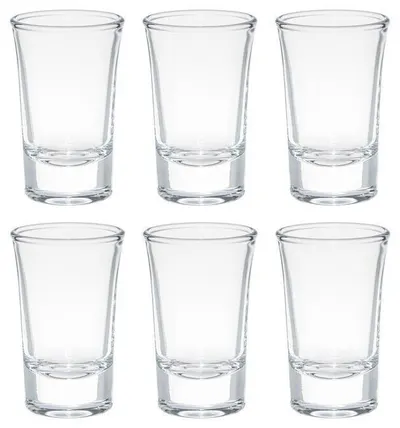 Set de pahare pentru shoturi Maku – 50 ml, 6 buc.