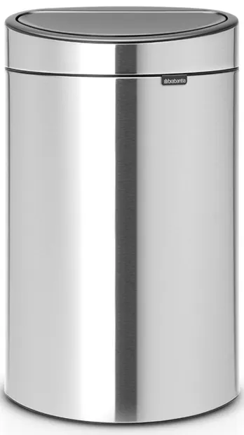 Coș de gunoi Brabantia - Touch Bin New Recycle, 23 + 10 l, Matt Steel Fingerprint Proof