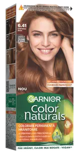 Vopsea de par permanenta Color Naturals 6.41 Chihlimbar Dulce, 112ml, Garnier