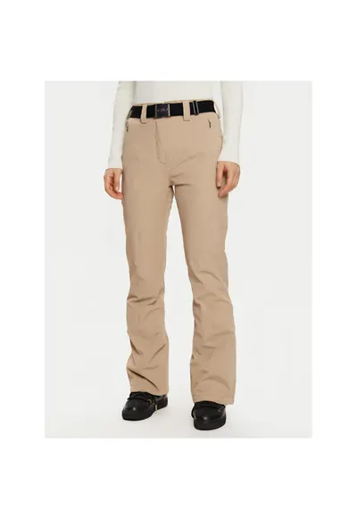 Pantaloni ski dama - 304332197 - Poliester - Alb - Alb