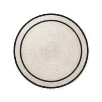 Covor în culoare naturală deschisă reversibil/țesut manual rotund din iută ø 200 cm Lina – Hanse Home