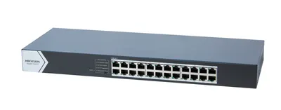 24-Port Gigabit Switch Hikvision DS-3E0524-E(C) 24 × 10/100/1000 Mbps RJ45 Port Easy Plug-and-Play Installation Rack-Mounting Ru
