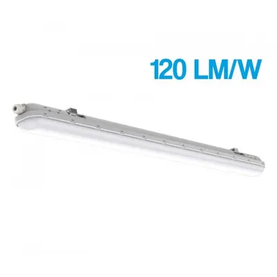 Corp Led 48W=96W, 6500K, lumina rece, cu protectie IP65, 1500Mm, 120 LM/W