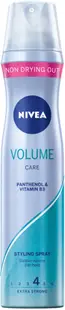 Nivea Fixativ de păr Volume Care, 250 ml