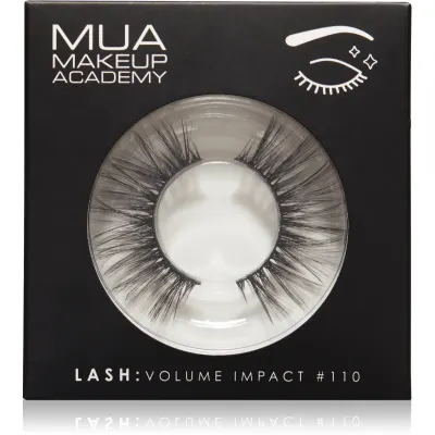 MUA Makeup Academy Lashes Volume Impact gene false tip #110 1 pereche