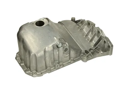 Baie ulei (cu locas pentru senzor, aluminiu) (fara gaura pentru evacuarea uleiului de la turbo) potrivit AUDI A4 B5, A4 B6, A6 C4, A6 C5; VW PASSAT