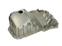 Baie ulei (cu locas pentru senzor, aluminiu) (fara gaura pentru evacuarea uleiului de la turbo) potrivit AUDI A4 B5, A4 B6, A6 C4, A6 C5; VW PASSAT