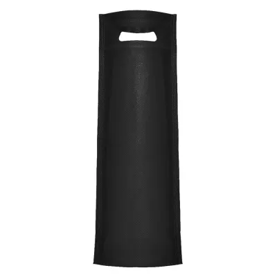 Sacoșă din textil pentru sticle - negru - Default Title