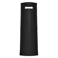 Sacoșă din textil pentru sticle - negru - Default Title