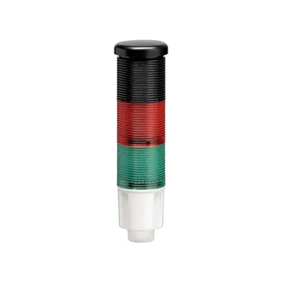 Steady Light Module. Ø45mm. Built-in Led Circuit. Green, Rosuwith Continuous Or Pulsed Sound, 24vdc