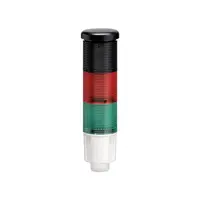 Steady Light Module. Ø45mm. Built-in Led Circuit. Green, Rosuwith Continuous Or Pulsed Sound, 24vdc