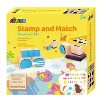 Set creativ cu stampile - Animale