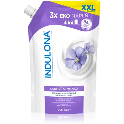 Indulona Linseed săpun lichid rezervă 750 ml
