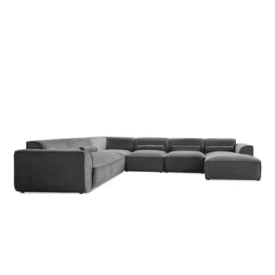 Colțar gri (cu colț pe partea stângă /în formă de "U") Flex Felix – Miuform