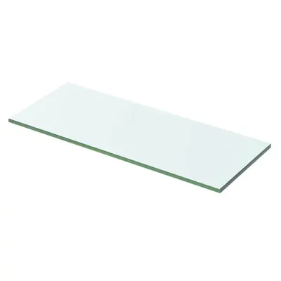 vidaXL Raft din sticlă transparentă, 50 x 15 cm